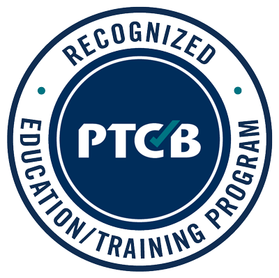 PTCB recognized education / training program - logo