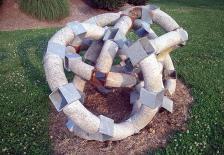Three Moons Rising Sculpture