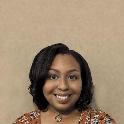 Pictured: Madison Cothern in front of a textured beige background