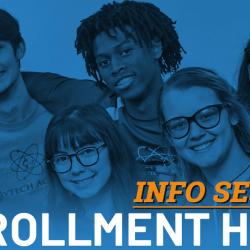 early college students collage promoting information sessions