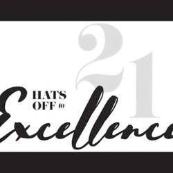 hats off to excellence 21 artwork