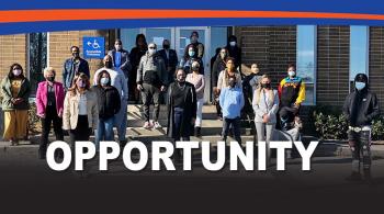 students in the skill up program
