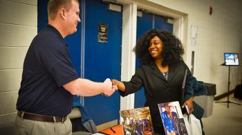 career fair student and vendor