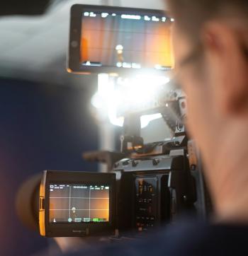Pictured: A news camera in a television studio, via Harry Shelton, Unsplash Pictured: A news camera in a television studio, via Harry Shelton, Unsplash