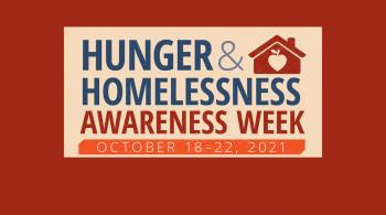 hunger and homelessness awareness words