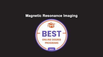 best online programs badge for MRI
